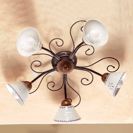 Romantisk taklampa LIBERTY