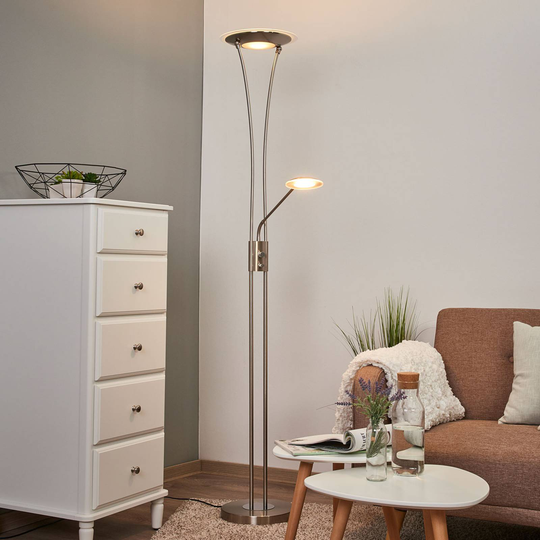 Vacker LED-uplight Eda med dimmer