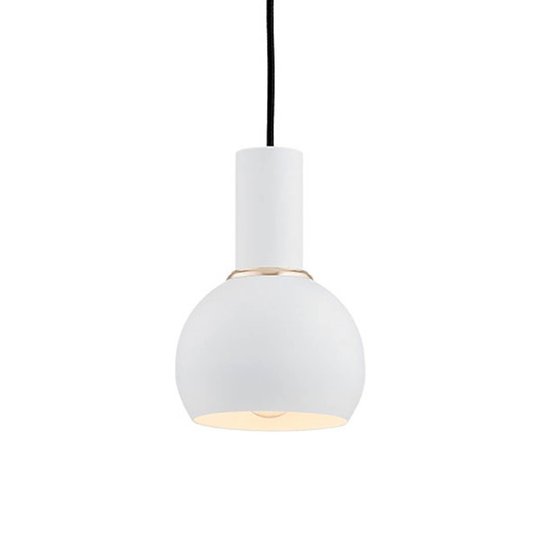 Hänglampa Selma, 1 lampa, vit Ø 14 cm