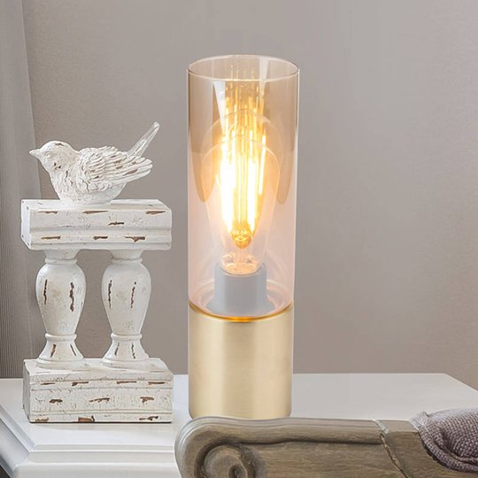 Dekorativ bordslampa Annika mässing