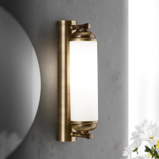 Högkvalitativ vägglampa Elida, 1-armad