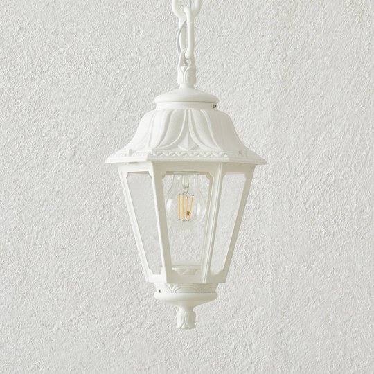 LED-hänglampa Sichem Anna 6W 2 700 K vit/klar