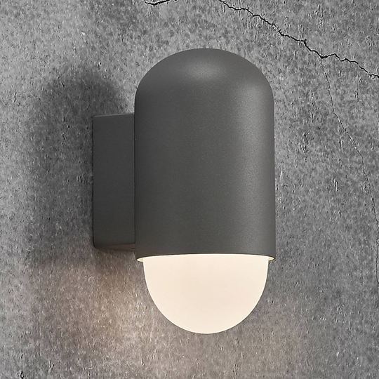 Utomhusvägglampa Heka antracit