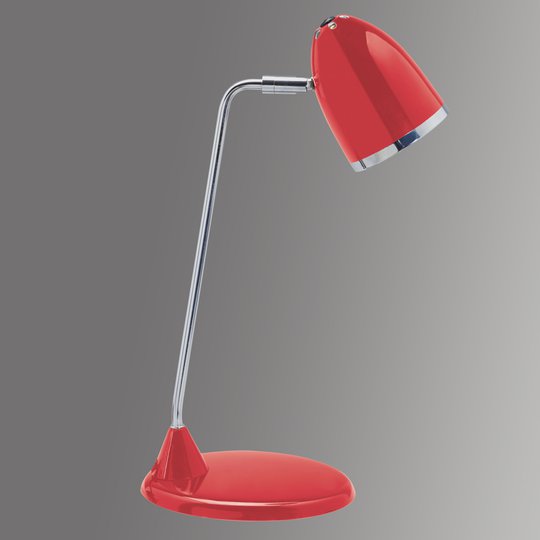 Trendig skrivbordslampa Starlet - röd