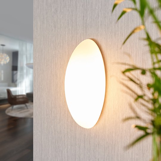 Glasvägglampa Jemima