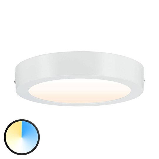 Paulmann Carpo LED-taklampa rund vit 22,5 cm vit