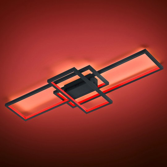 Trio WiZ Thiago LED-taklampa 104 cm, antracit