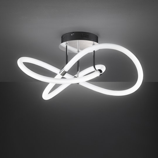 LED-taklampa Mira med fjärrkontroll Ø 57,5 cm