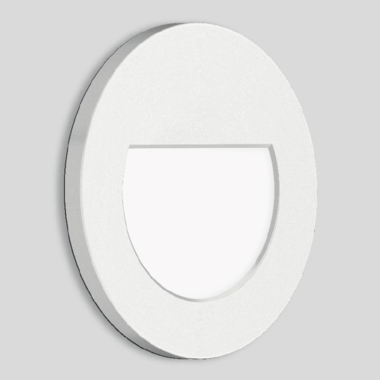 BEGA LED-inbyggnadslampa Accenta halbrund 160 lm