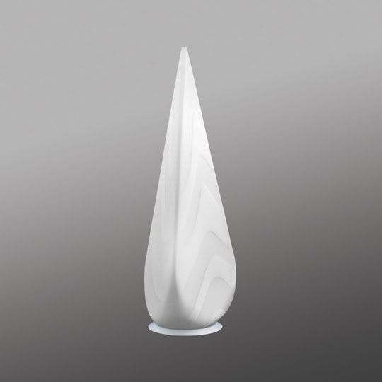 Bordslampa Alice med vågig dekor 41
