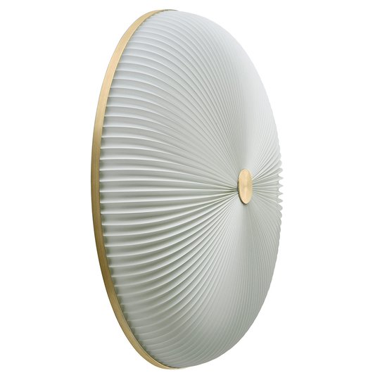 LE KLINT Lamella vägglampa guldfärgad 50 cm