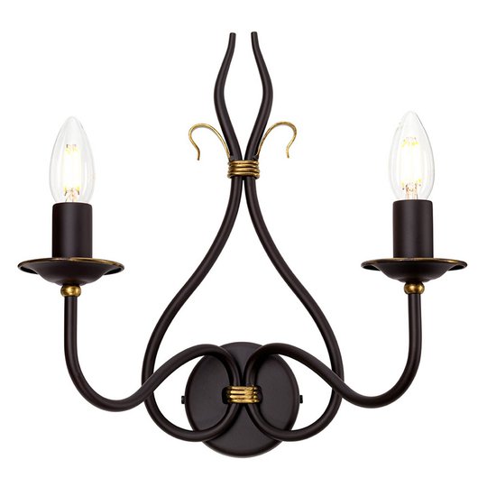 Vägglampa Windermere 2 lampor