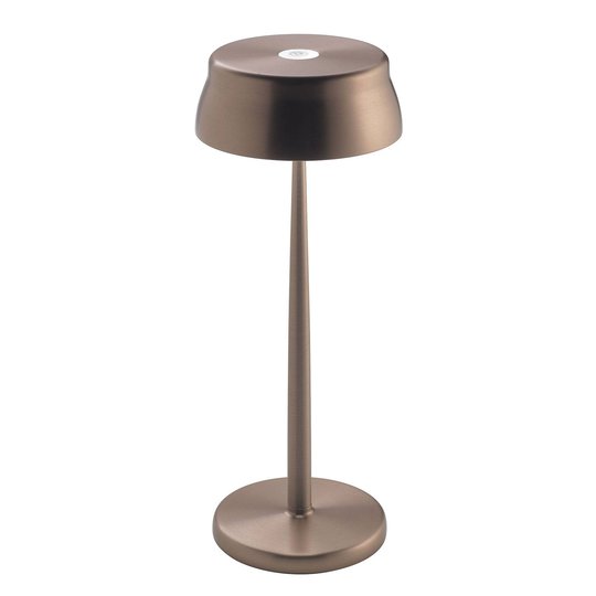 LED-bordslampa Sister Light, dimbar, koppar