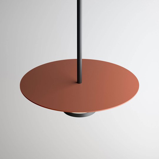 Vibia Flat LED-hänglampa 1 lampa Ø 40 cm