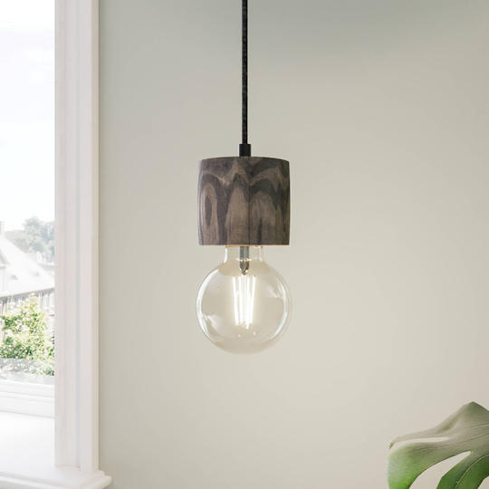 Envolight Terra hänglampa, mörk tall, 1 lampa