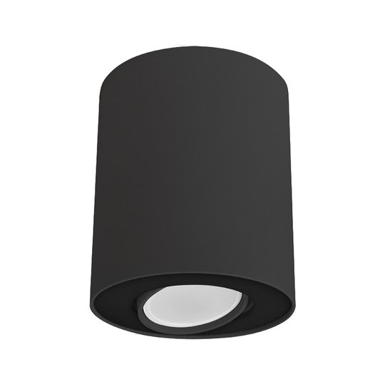 Taklampa Set, vridbar, svart