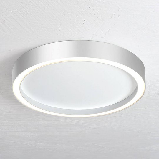 Bopp Aura LED-taklampa Ø 40 cm vit/aluminium