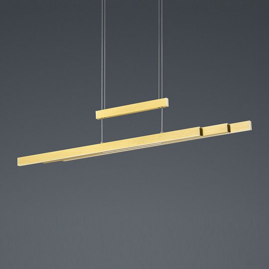 LED-pendellampa Trajan, 2 700-5 000 K mässing matt