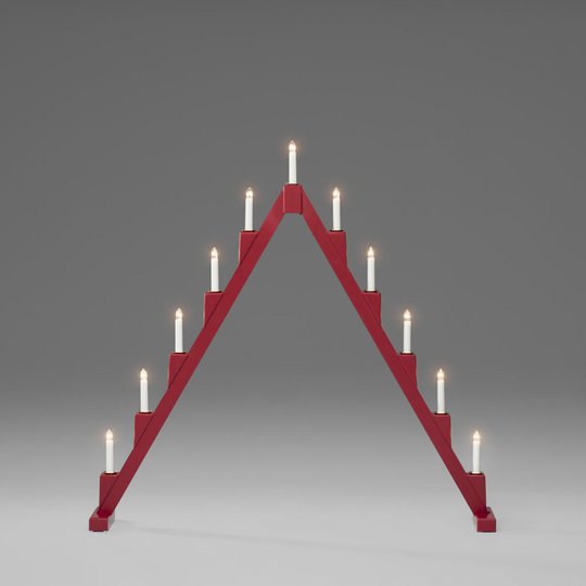 Elljusstake 11L vikbar 86cm (Röd)