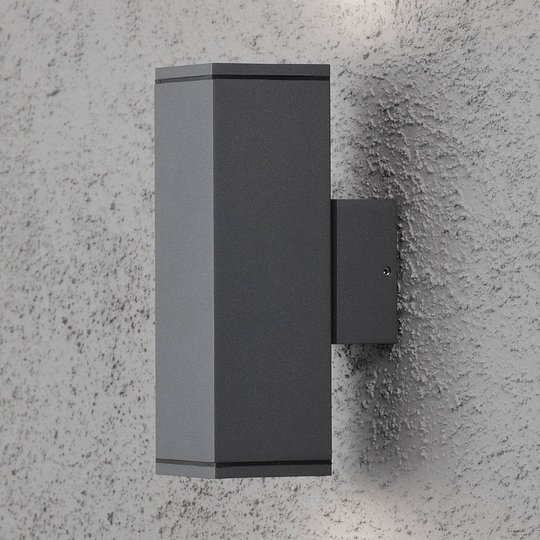 Utomhus spotlampa Monza antracit 2 lampa