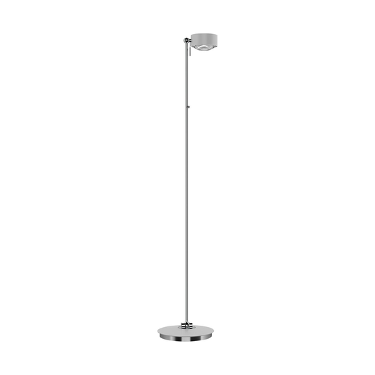 Puk Maxx Floor Mini LED matt/klar, vit matt/krom