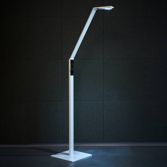 Luctra Floor Linear LED-golvlampa vit