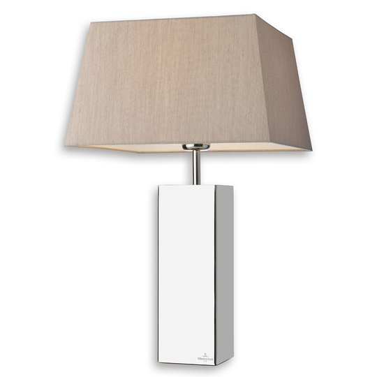 Villeroy & Boch Prag – kantig textilbordslampa