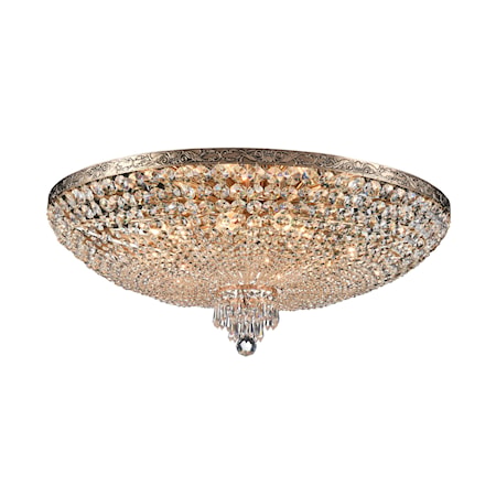 Palace Kristallkrona Låg 80 cm Guld/Antik