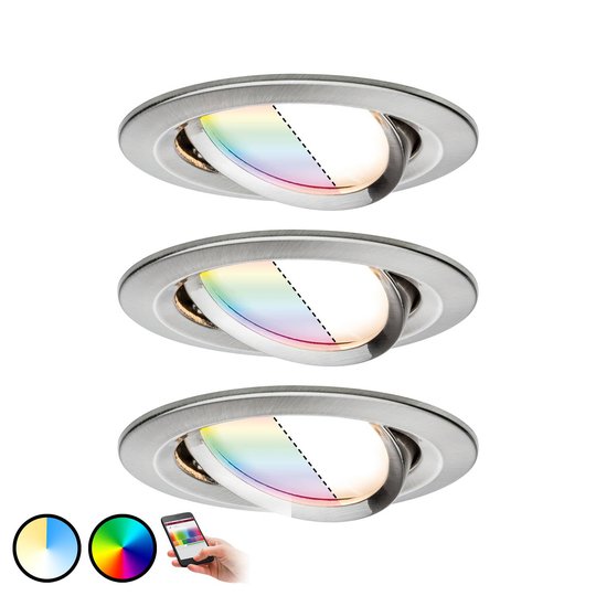 Paulmann Smart Friends spot Nova Plus 3-pack RGBW