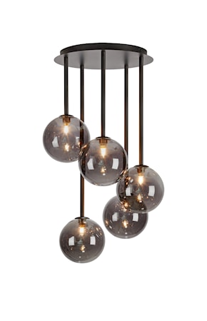 Uiverse Taklampa 5 Black/Smoke