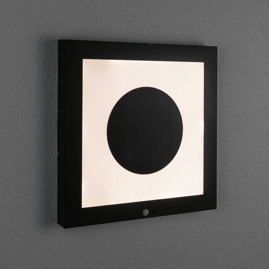 Paulmann LED-solcellspanel Taija sensor 40 x 40 cm