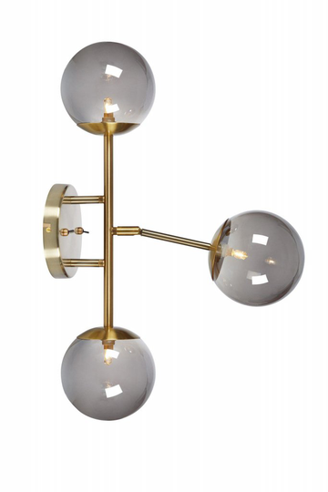Trinity vägglampa (Mässing)
