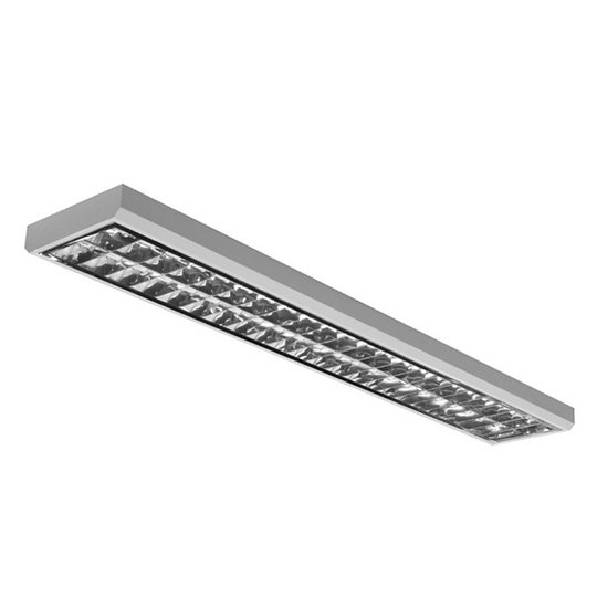 LED rasterlampa för kontor, vit 66 K 4 000 K