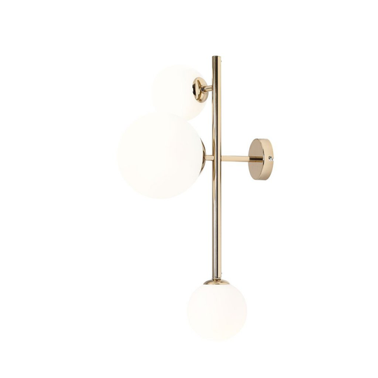 Dione vägglampa (Guld)