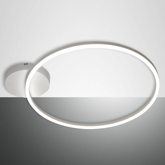LED-taklampa Giotto 1 lampa, vit