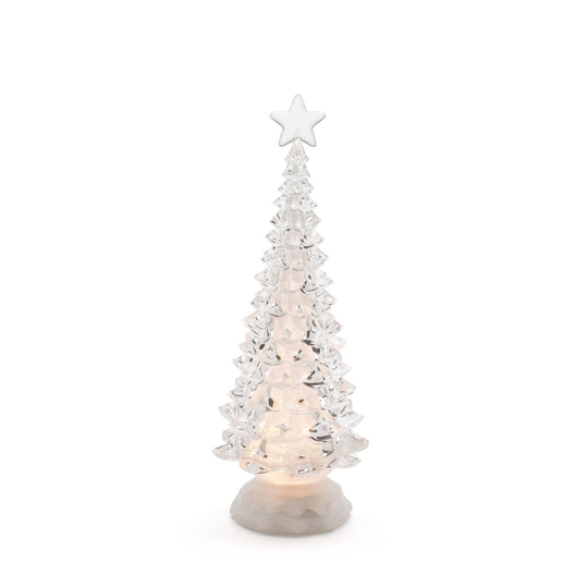 Julgran akryl 33cm LED (Transparent)