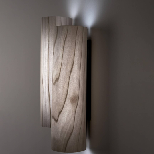 LZF Black Note Duplet vägglampa svart/grå