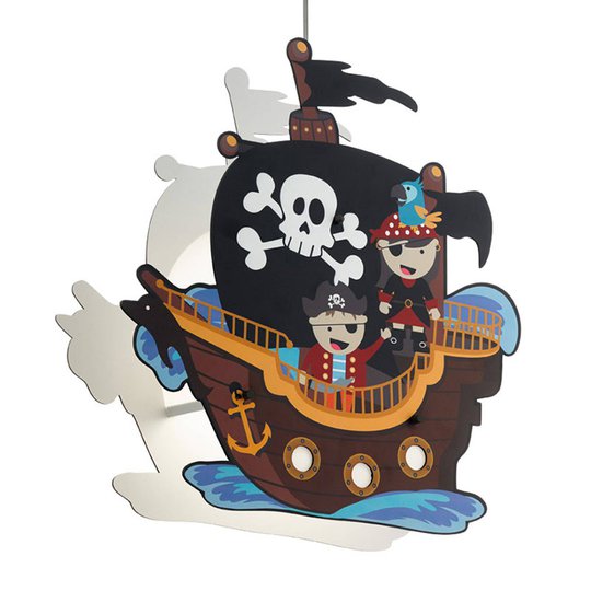 Hänglampa San Carlo piratskepp