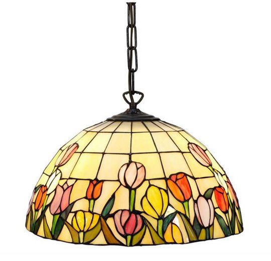 Tulipana taklampa 40cm (Flerfärgad)