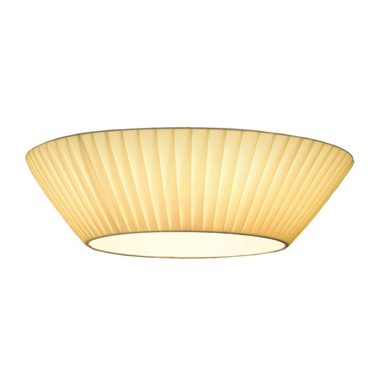Enkel taklampa Emma 50 cm beige