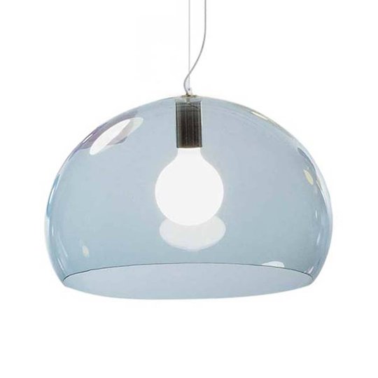Kartell FL/Y - LED-pendellampa, himmelsblå