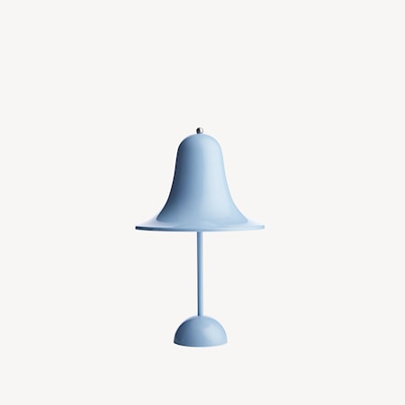 Pantop Portabel Bordslampa Ljusblå