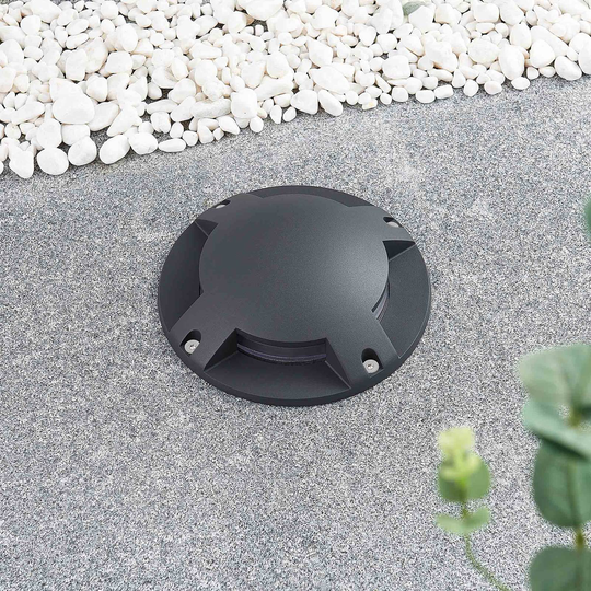 Lindby Cormac LED-markinbyggnadslampa, 4 lampa