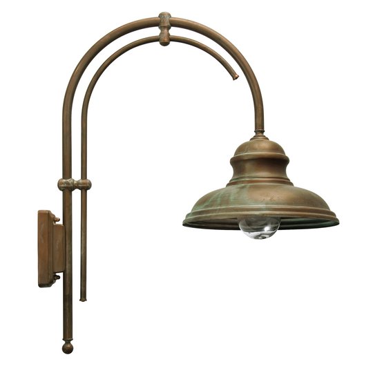 Utomhusvägglampa Luca med dubbelarm