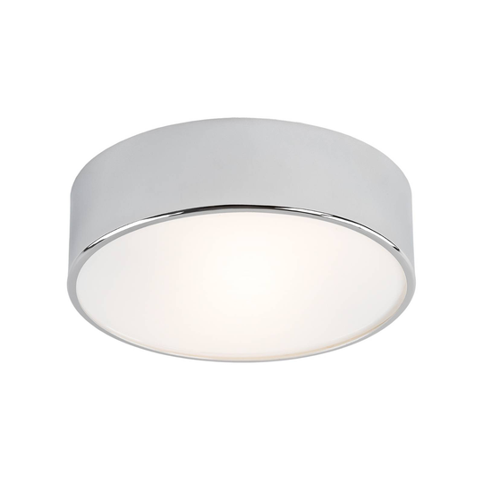 Taklampa Dayton, krom, Ø 35 cm