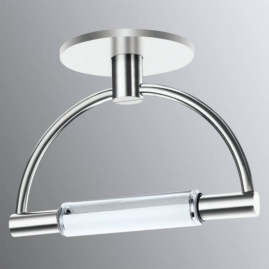 Modern LED-taklampa Gradi med bländskydd