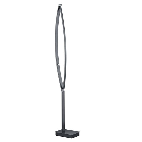 B-Leuchten New Tree LED-golvlampa antracit 137cm
