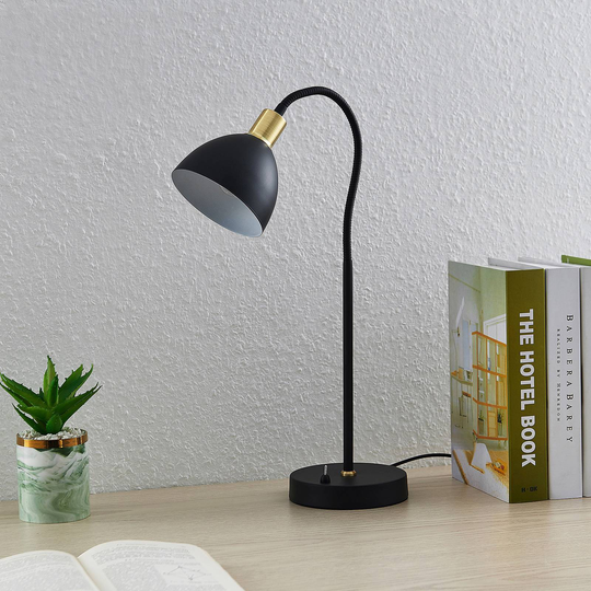 Lindby Genora bordslampa i svart