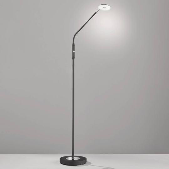 LED-golvlampa Dent, dimbar, CCT, 1 lampa svart
