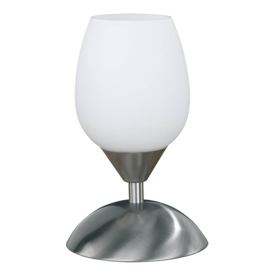 Flame bordslampa (Nickel)